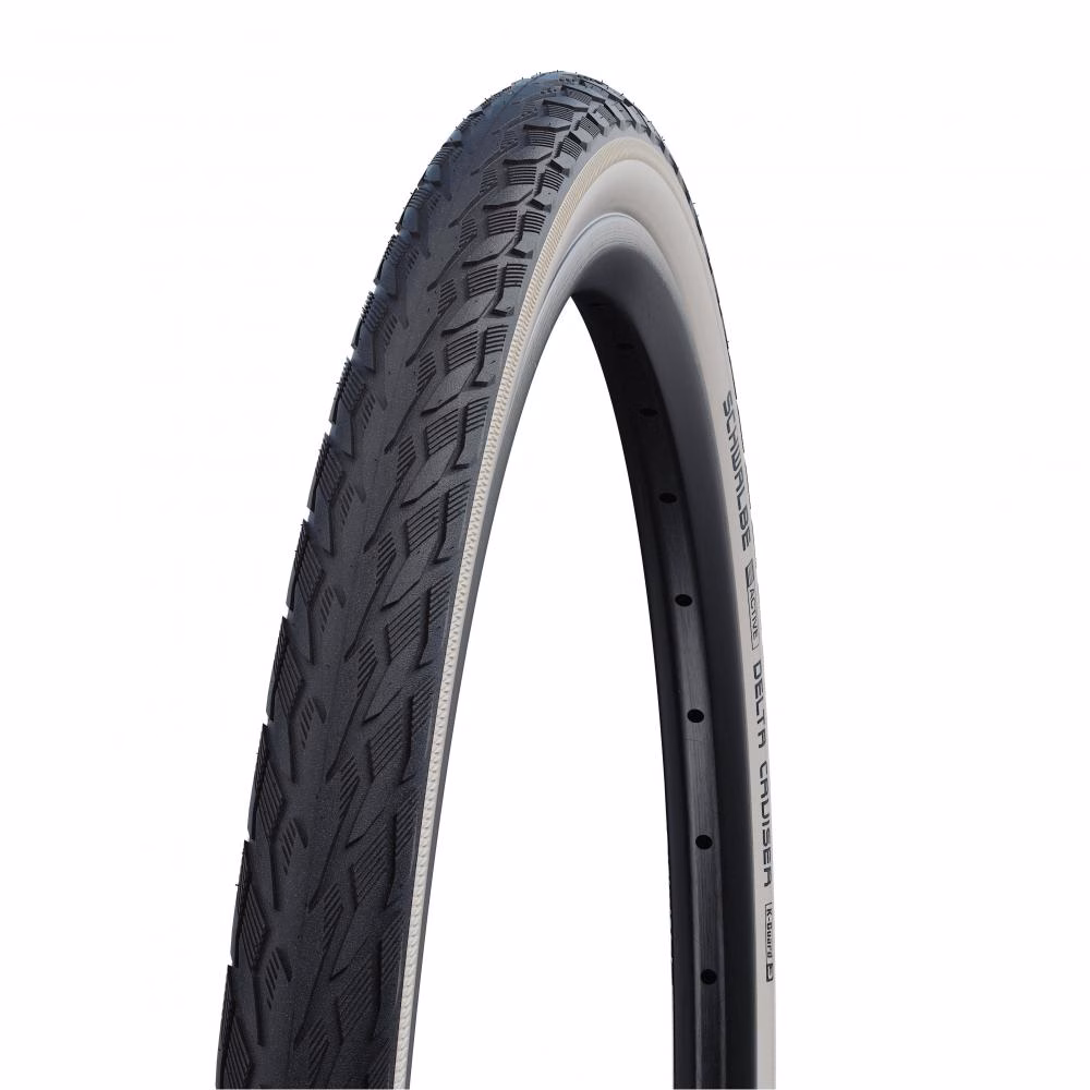 Schwalbe Delta Cruiser Plus 28x1.10 Zoll Weißwand Reflex