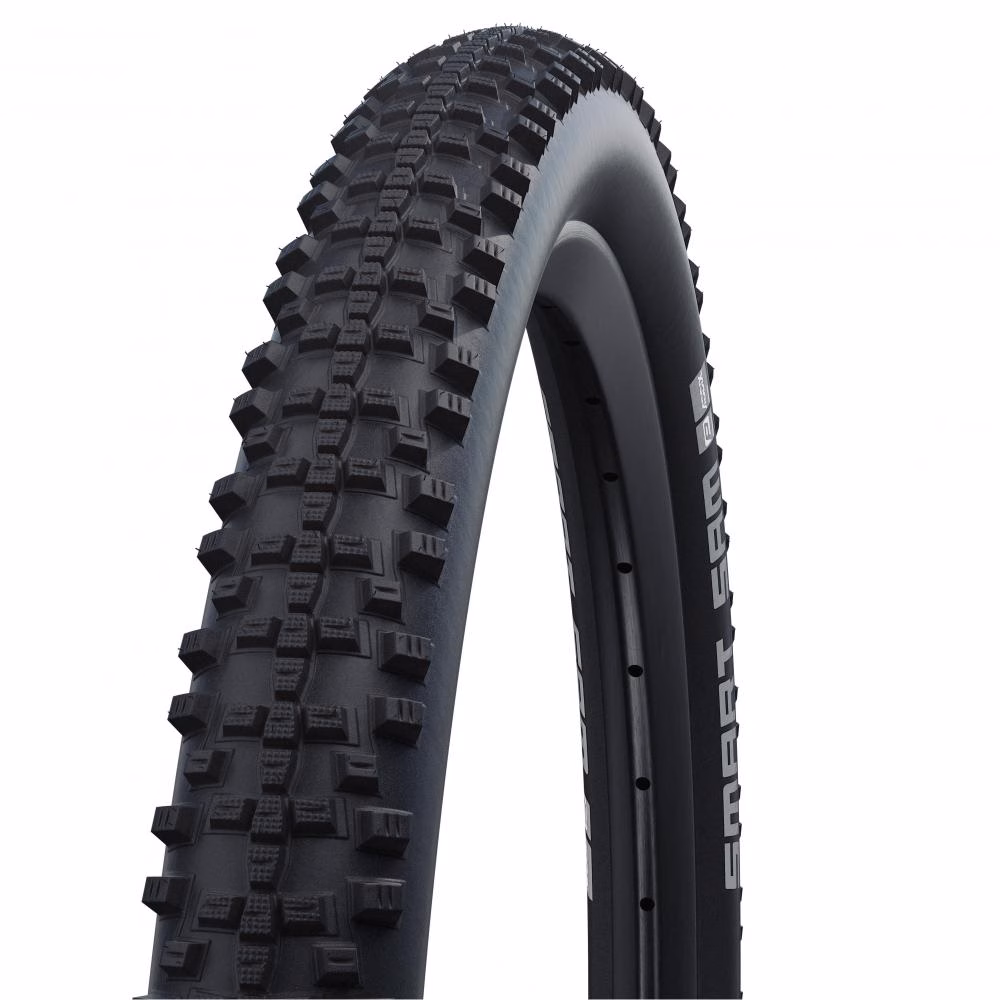 Schwalbe Drahtreifen SMART SAM Performance 27,5x2,4 Zoll (60-584) 60 Schwarz - vielseitiger MTB-Allroundreifen