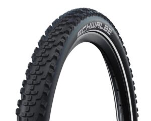 Schwalbe Drahtreifen SMART SAM Performance 28x2,4 Zoll (60-622) 60 Schwarz/Reflex - Allround-MTB-Reifen