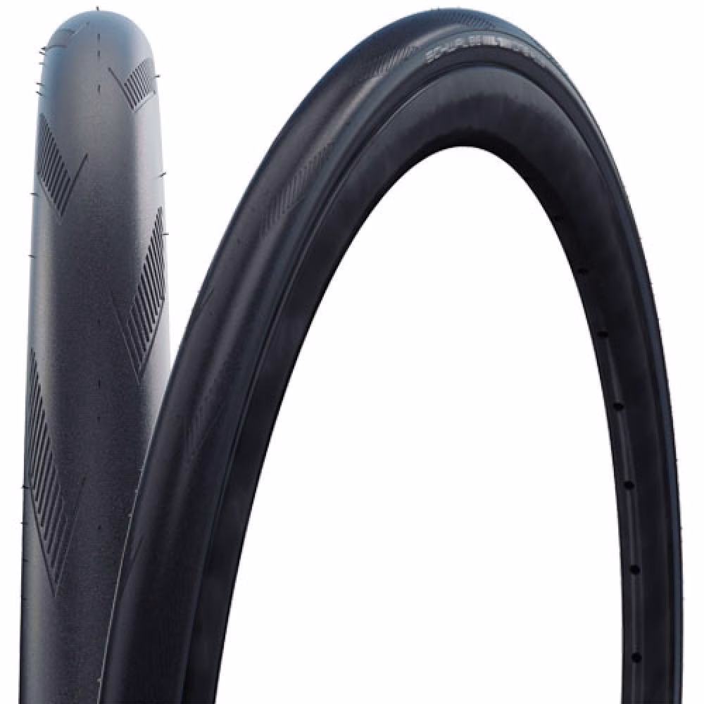 Schwalbe Faltreifen One Plus Performance Line 28x1,0 Zoll (25-622) Schwarz - maximaler Pannenschutz für Rennrad