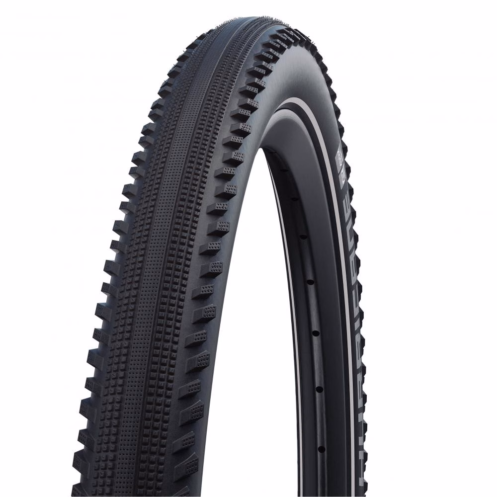 Schwalbe Hurricane Performance Line Drahtreifen 42-622 Schwarz - Modernes Profildesign für Straße & Gelände