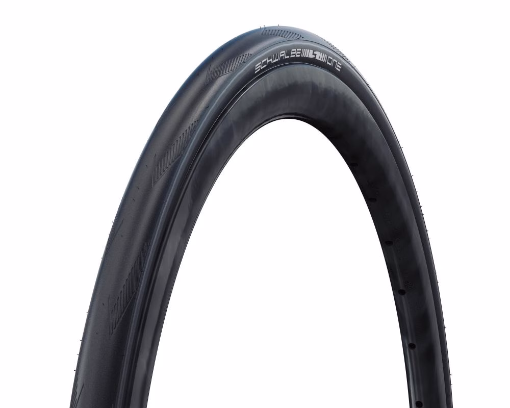 Schwalbe One Rennrad-Faltreifen 24x0.90" (23-520), HS464, Addix, RaceGuard, LiteSkin, schwarz