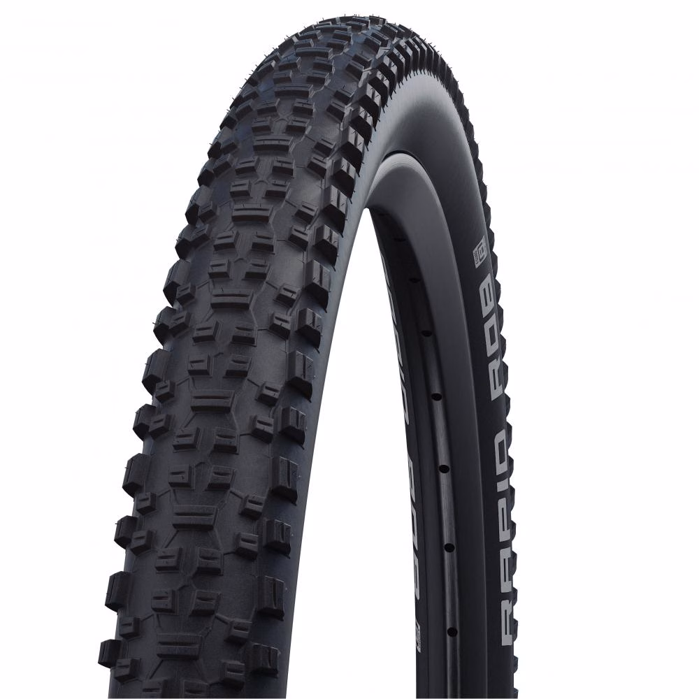 Schwalbe Rapid Rob 26x2.10", Drahtreifen, schwarz, HS425 Profil, SBC Compound, K-Guard Pannenschutz, ideal für Einsteiger, MTB, 54-559, leicht, robust