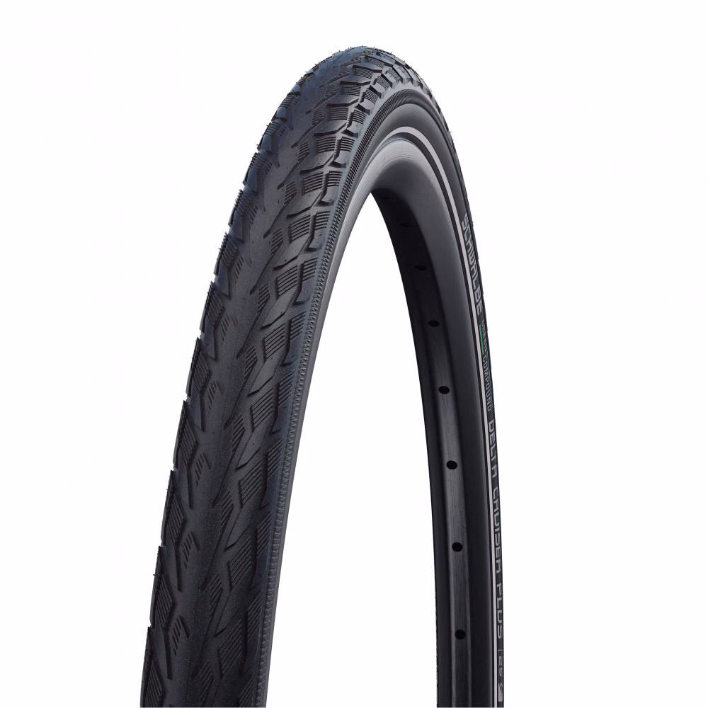 Schwalbe Reifen Delta Cruiser Plus HS431 28x1 1/2 Zoll 40-635 sw-Refl.Act.TSkin PG SBC E-25