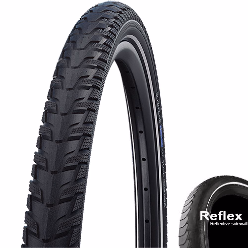 Schwalbe Reifen Energizer Plus Tour 28x1.75" 47-622 schwarz Reflex E-50 HS485 Draht