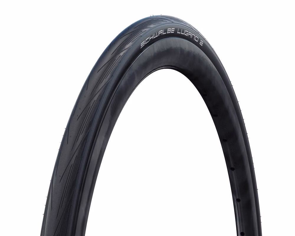 Schwalbe Reifen LUGANO II 700x25C ETRTO 25-622 SiC K-Guard Active Line Tube HS471