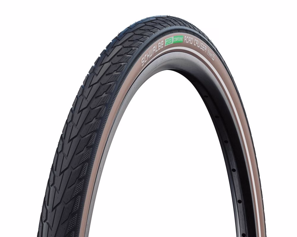Schwalbe Reifen ROAD CRUISER 28x1.75 ETRTO 47-622 GREEN K-Guard Active Line Tube HS484