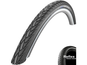 Schwalbe RoadCruiser KevlarGuard Clincher Tyre (44-484 Reflex - 22x1.5 Reflex - black)