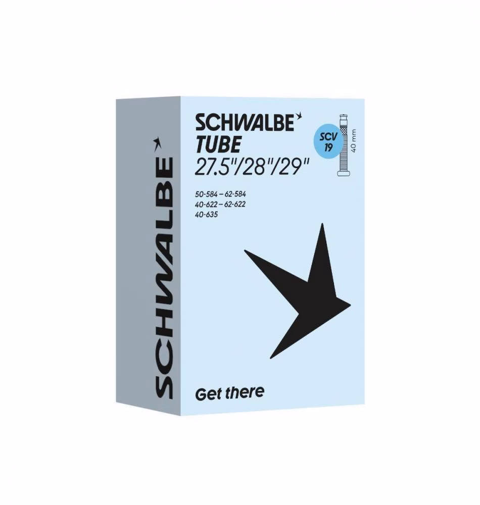 Schwalbe Schlauch Nr. 19 SCV 40 mm 27,5/28/29 Zoll