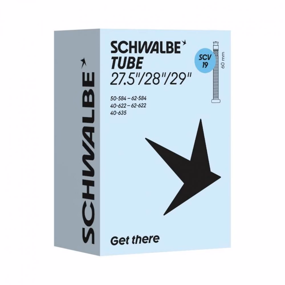 Schwalbe Schlauch Nr. 19 SCV 60 mm 27,5/28/29 Zoll