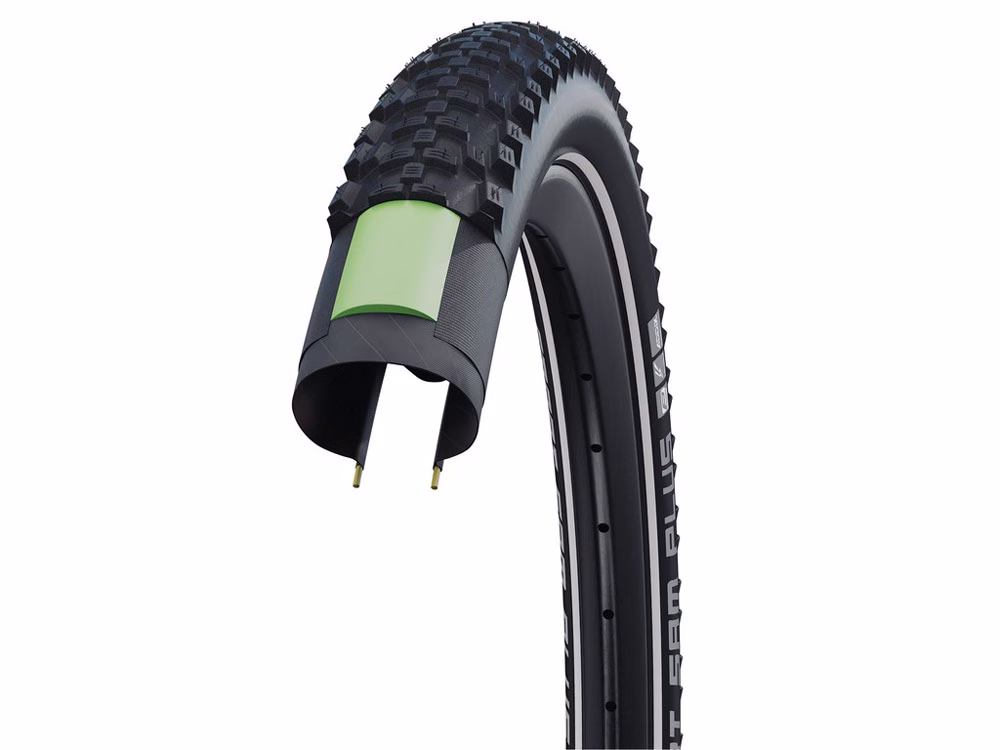 Schwalbe Smart Sam Plus HS624 Fahrradreifen (28" | 1,60" | 42-622 | PeL | DD | GG | Addix | E-25 | schwarz)