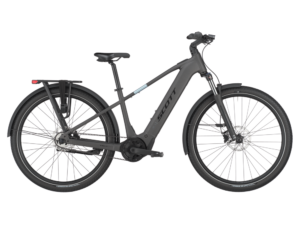 Scott Sub 20 Belt High | Trekking E-Bike | 28" | 600Wh Bosch CX | midnight grey Größe: 44 cm