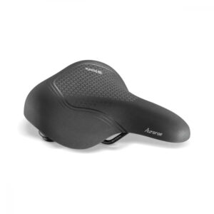 Selle Royal Aurorae Sattel schwarz Unisex, 254x231mm, Relaxed, extra Komfort durch Royalgel, Druckentlastung, wasserabweisend, ideal für City & Trekking