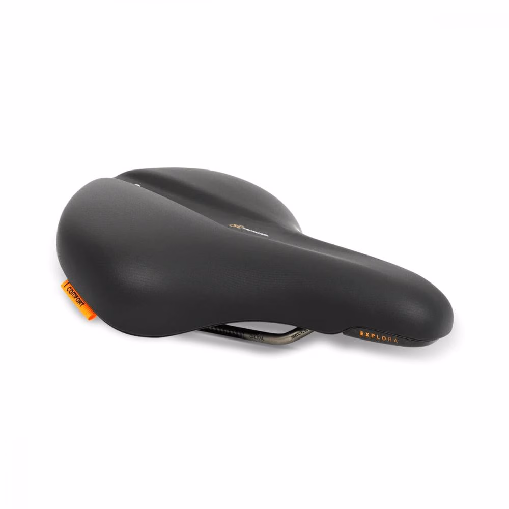 Selle Royal Sattel Explora 90° Relaxed Unisex - Komfortabler Fahrradsattel für aufrechte Sitzposition