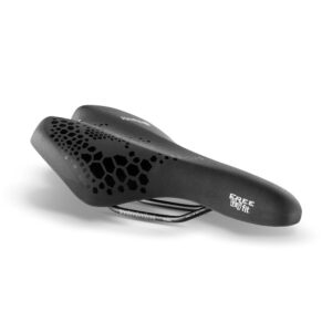 Selle Royal Sattel Freeway Fit Classic Unisex schwarz 280x158mm athletic Komfortabler Fahrradsattel mit Slow Fit Foam und ICS, ideal für sportliche Fahrer