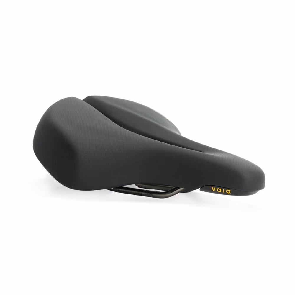 Selle Royal Vaia Relaxed Fahrradsattel - 250 x 213 mm Schwarz