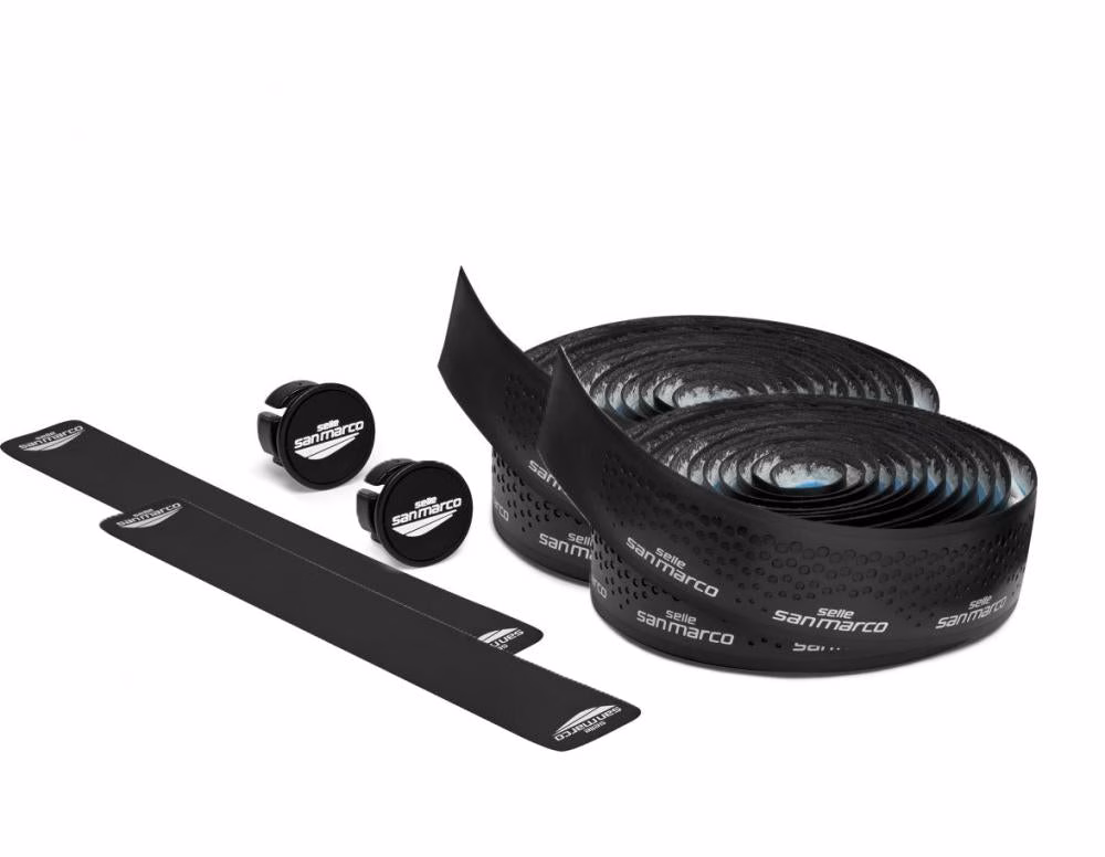 Selle San Marco Lenkerband Presa Corsa Team Pro Rolle 30x2000 mm Schwarz - maximaler Grip & Komfort