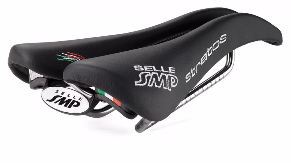 Selle SMP Sattel Stratos schwarz Herren 266x131mm