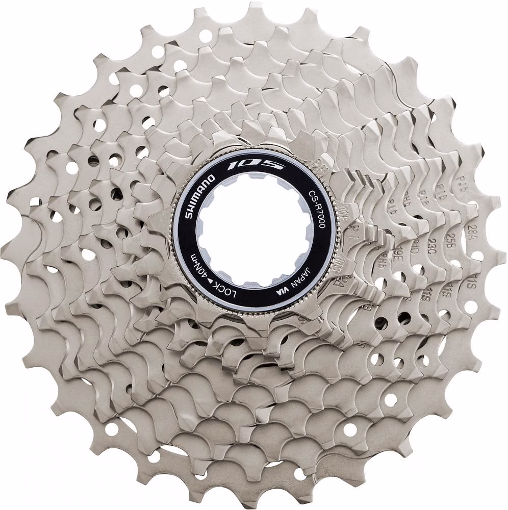 SHIMANO 105 CS-R7000 Kassette 11-fach 11-28 Zähne - Rennrad Zahnkranz