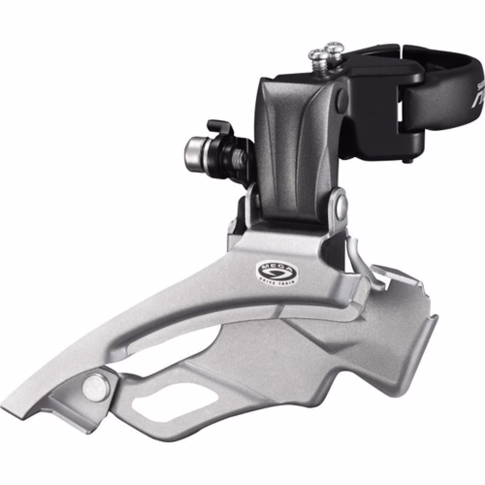 SHIMANO ALTUS FD-M371 Umwerfer 3-fach MTB/Trekking Dual-Pull - präzise Schaltung für Mountainbike und Trekkingrad