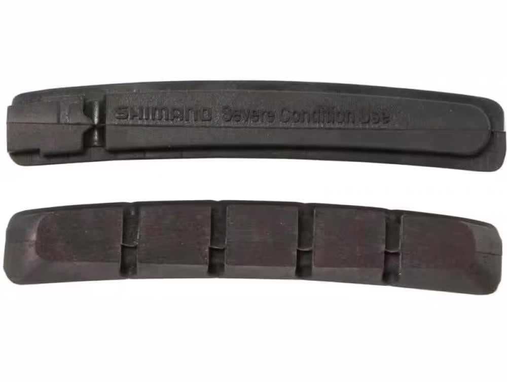 Shimano Bremsgummi V-Brake Cartridge-Einsatz schwarz - präzise Bremsleistung für XT/XTR