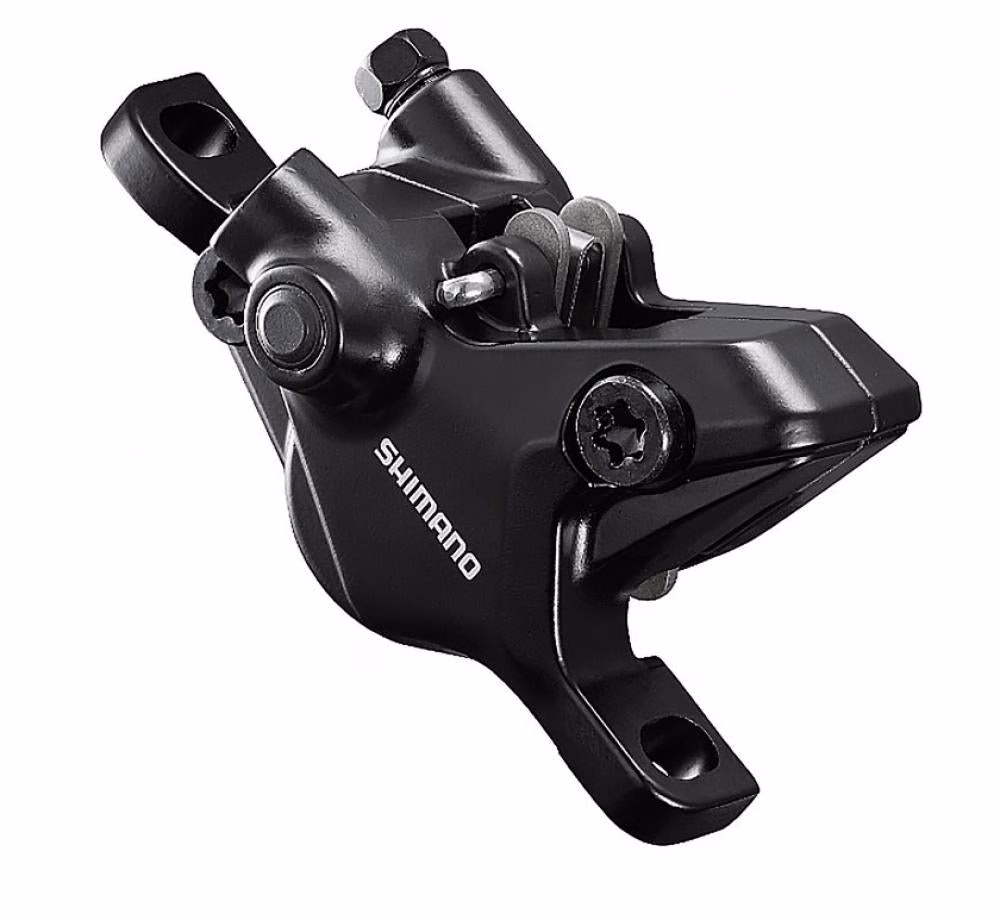 SHIMANO Bremssattel BR-MT410 2-Kolben Postmount Bremssattel für hydraulische Scheibenbremsen