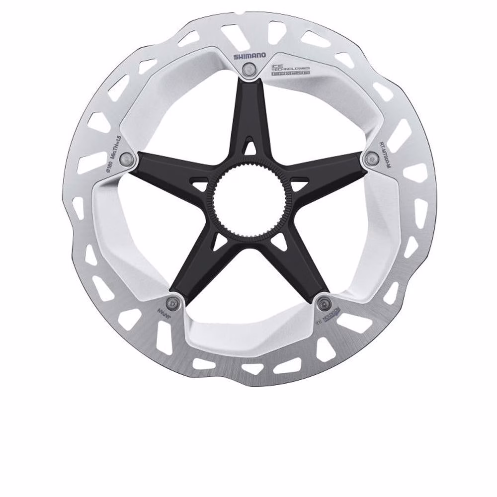 SHIMANO Bremsscheibe RT-MT800 mit Magnet Verschlussring für EW-SS302 - 180 mm