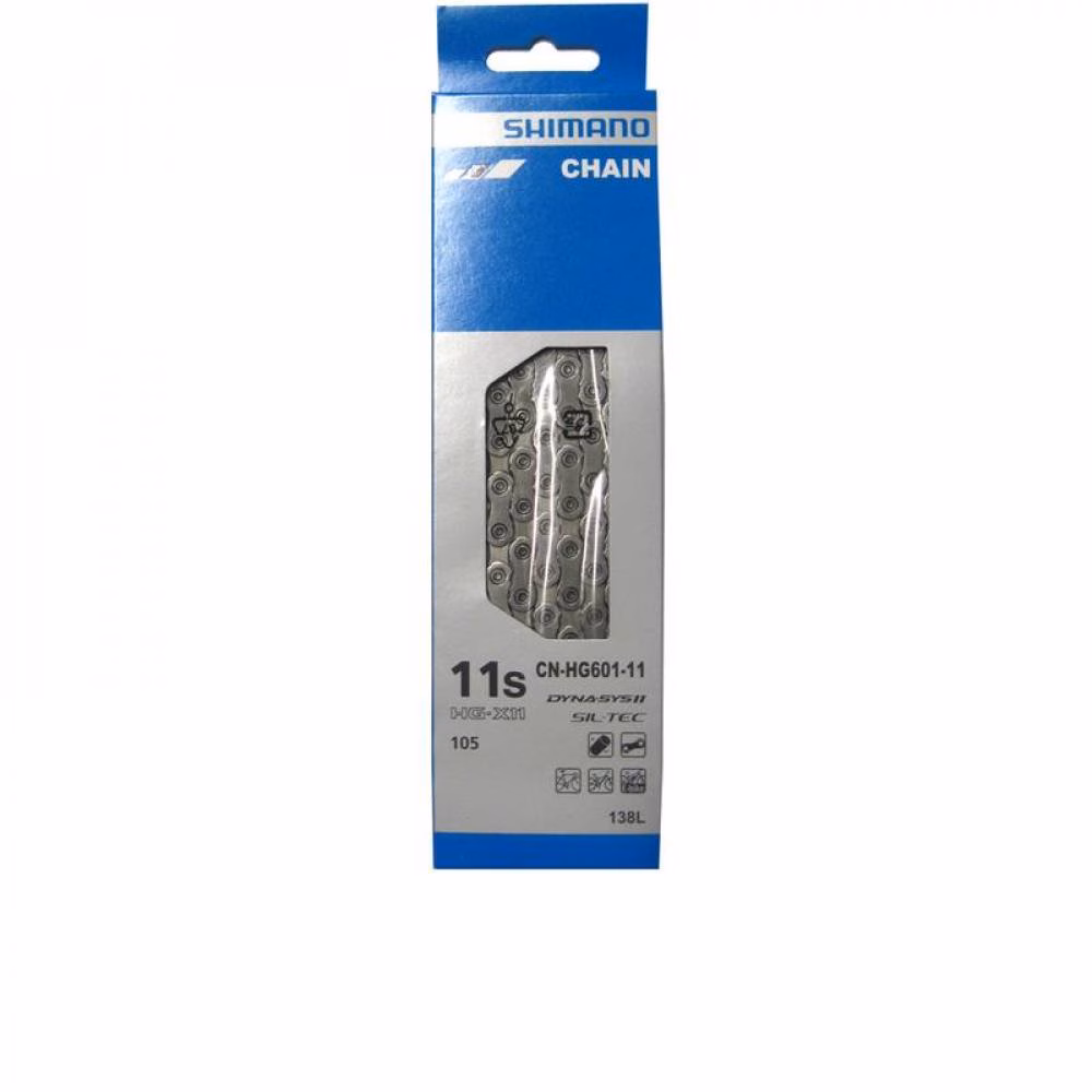 Shimano CN-HG600 138 Glieder silber - präzise 11-fach Schaltungskette