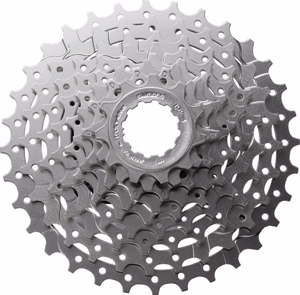 Shimano CS-HG400-9 Kassette 9-fach 11-34 Zähne - Silber