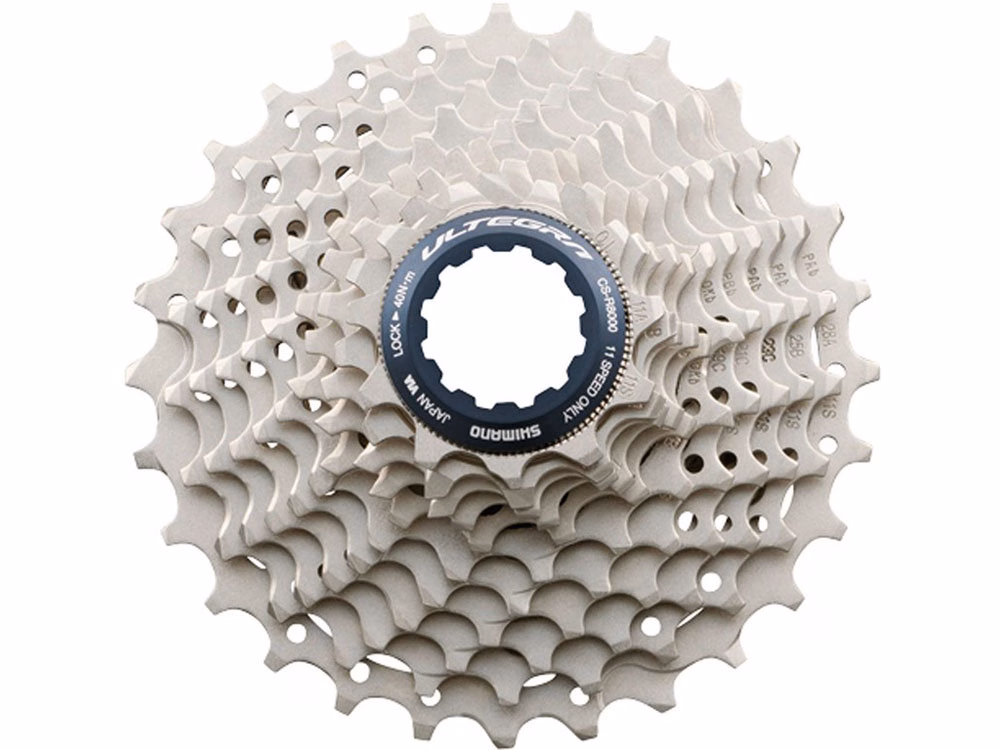 Shimano CSR8000 sprocket cassette (11-speed 14-15-16-17-18-19-20-21-23-25-28)