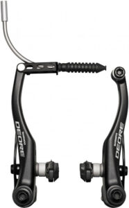 SHIMANO DEORE BR-T610 V-Brake Vorderrad - Hochwertige Trekking Felgenbremse - Bremsen
