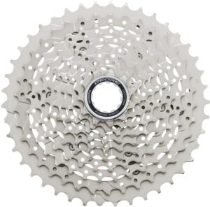Shimano Deore CS-M4100-10 Kassette 10-fach 11-42 Zähne silber