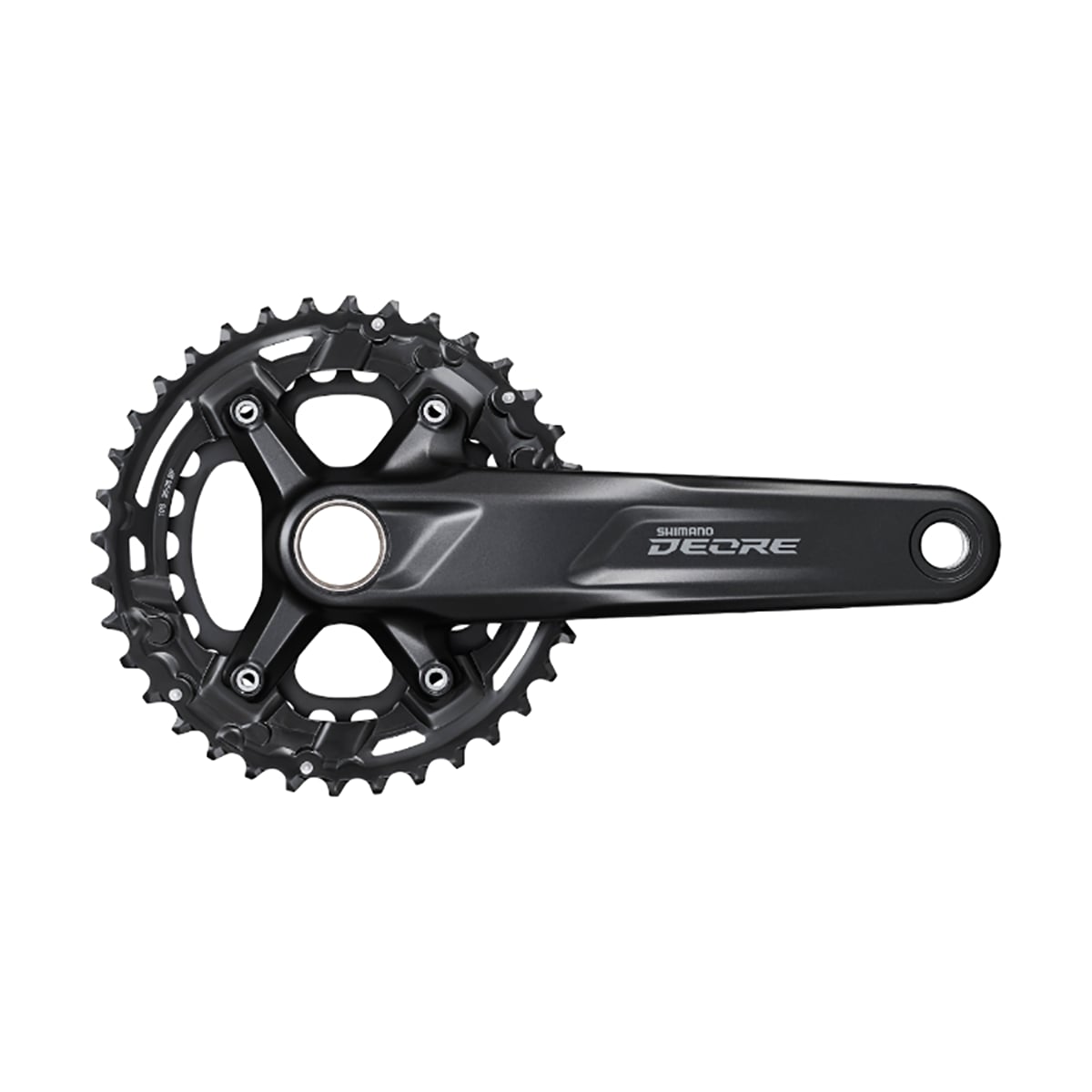 SHIMANO DEORE FC-M4100-2 Hollowtech II MTB-Kurbel 2 x 10-fach