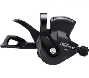 SHIMANO DEORE SL-M4100 Schalthebel 10-fach Rechts mit Schelle - MTB Trigger Rapißire Plus