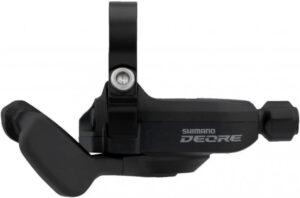 SHIMANO DEORE SL-M5100 Schalthebel 2-fach Links mit Schelle - MTB Schalthebel für 2-fach Kettenschaltungen
