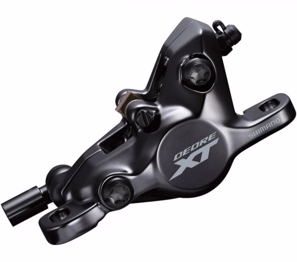 SHIMANO DEORE XT BR-M8100 Bremssattel 2-Kolben Postmount - präzise XC- und Trail-Bremsleistung