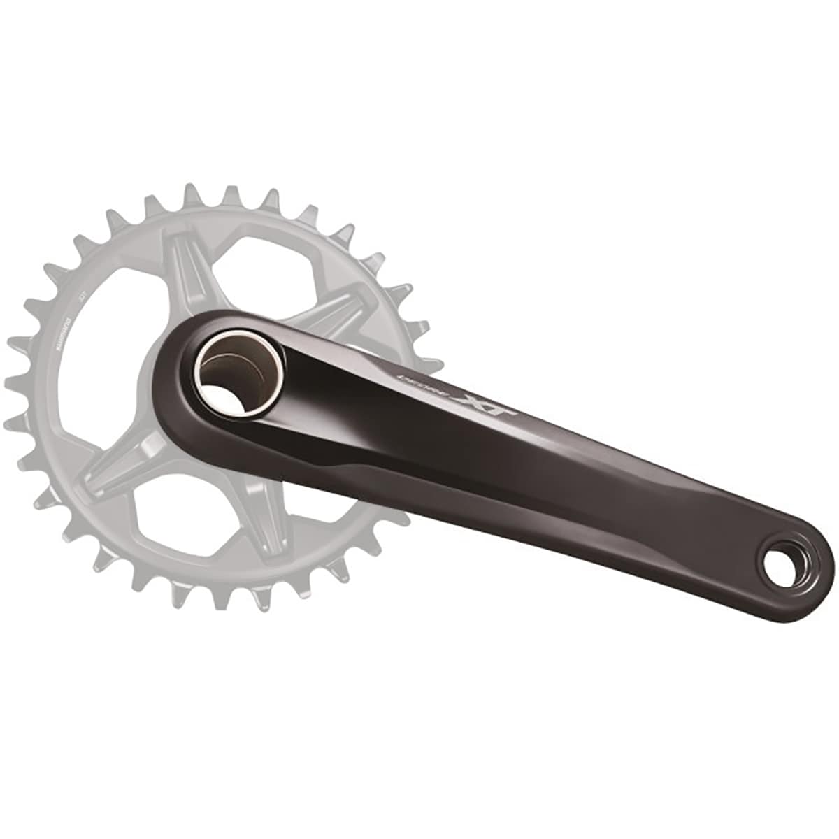 SHIMANO Deore XT FC-M8120 Hollowtech II Kurbel 1-fach / 55 mm Kettenline