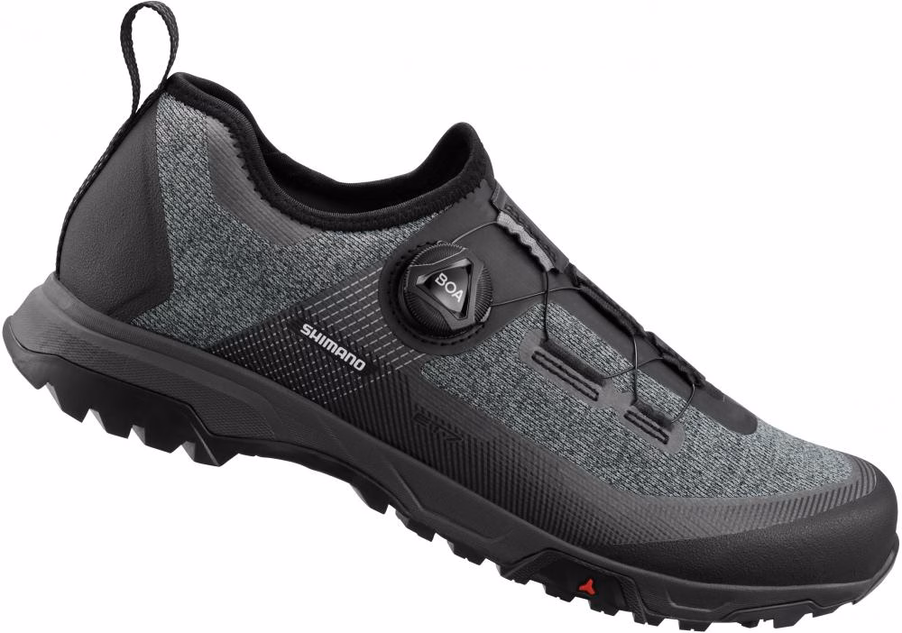SHIMANO Fahrradschuhe ET701 Herren/Damen MTB FLATPEDAL Fahrradschuhe 41 Schwarz
