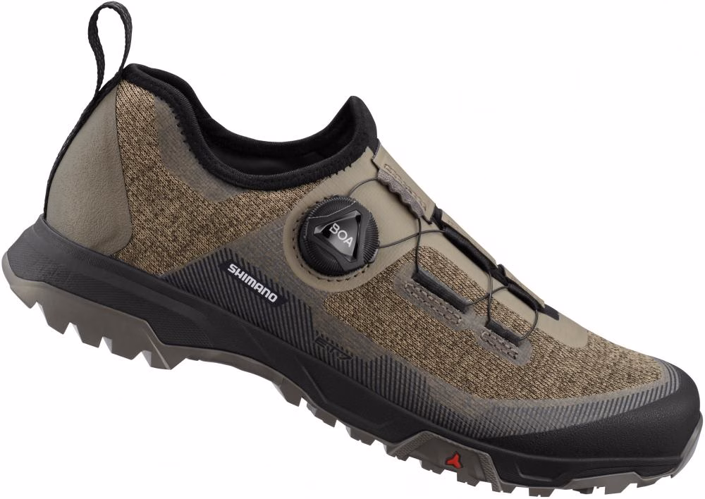 SHIMANO Fahrradschuhe ET701W Damen MTB FLATPEDAL Größe 40 Braun