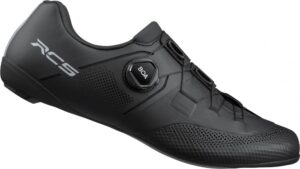 SHIMANO Fahrradschuhe RC503 Herren Damen Road SPD SL Größe 42 breit Schwarz