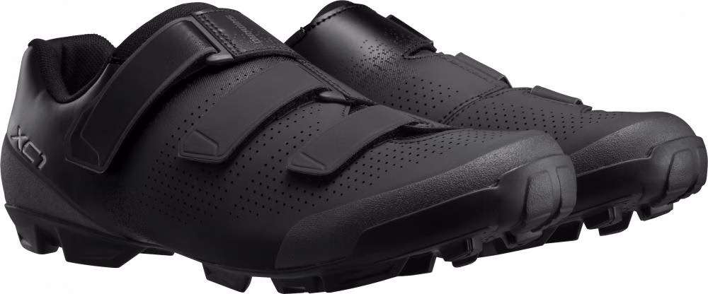 SHIMANO Fahrradschuhe XC102 Herren/Damen MTB SPD Größe 41 Schwarz