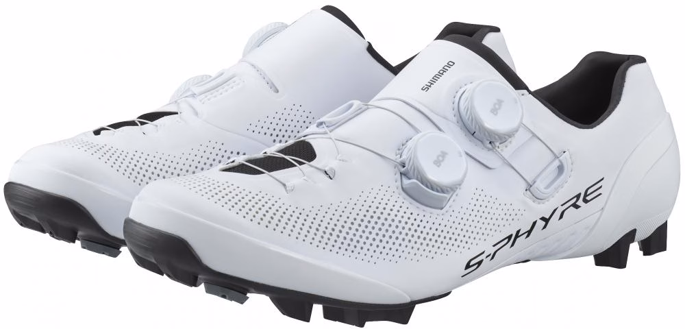 SHIMANO Fahrradschuhe XC903 MTB SPD Herren/Damen Typ - Größe 39, Weiß