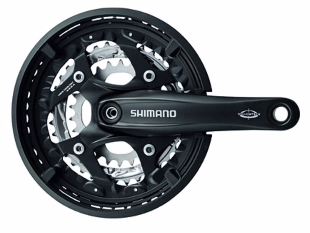 Shimano FC-T521 Kettenradgarnitur (48/36/26 Zähne | 170mm | SW 10F OL)