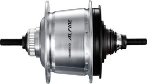 SHIMANO Getriebenabe ALFINE SG-S7001-8 - 7001-8, Silber 36 Loch
