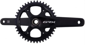 Shimano GRX FC-RX810 1x11 Kurbelgarnitur 42Z 172,5 mm schwarz - Gravel-Performance