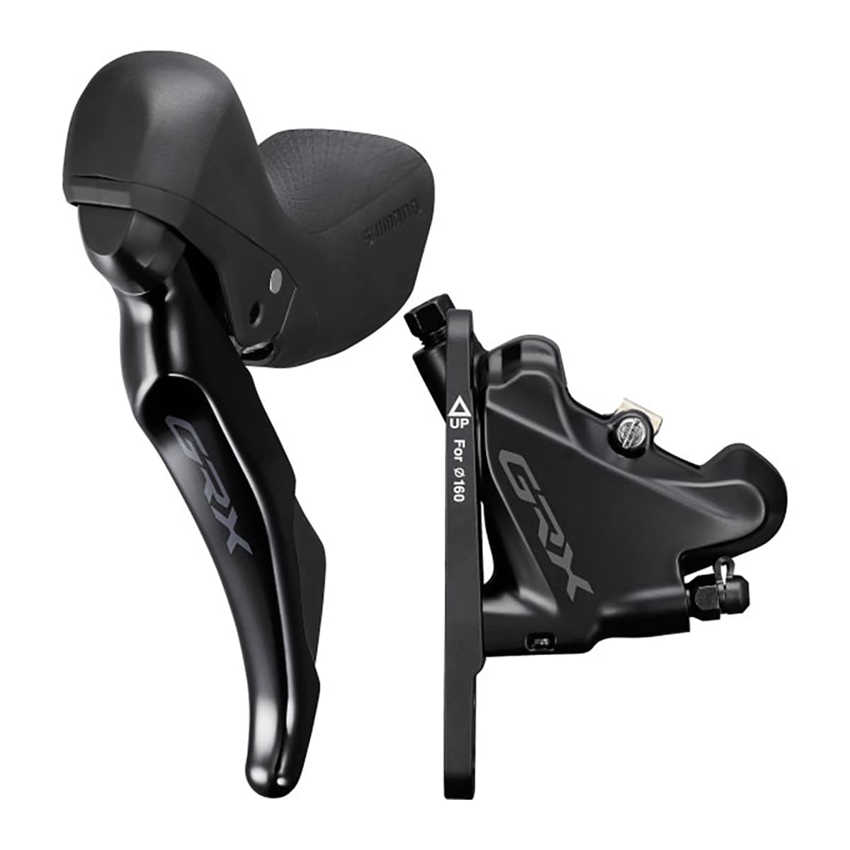 SHIMANO GRX ST-RX400 Brems-/Schalthebelkombination 2 x 10-fach mit BR-RX400 Scheibenbremse (vorne oder hinten)