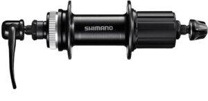 SHIMANO Hinterradnabe FH-QC300HM 8/9/10/11-fach 32 Loch Schwarz - zuverlässige moderne Ausführung