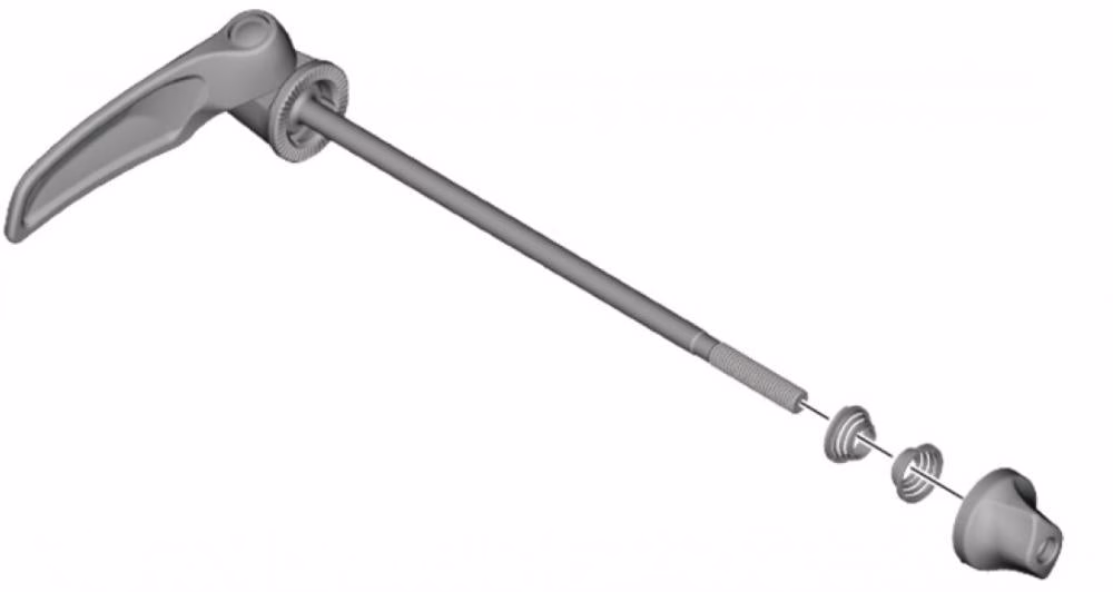 SHIMANO HR. SCHNELLSPANNER SLX 173MM - 173MM