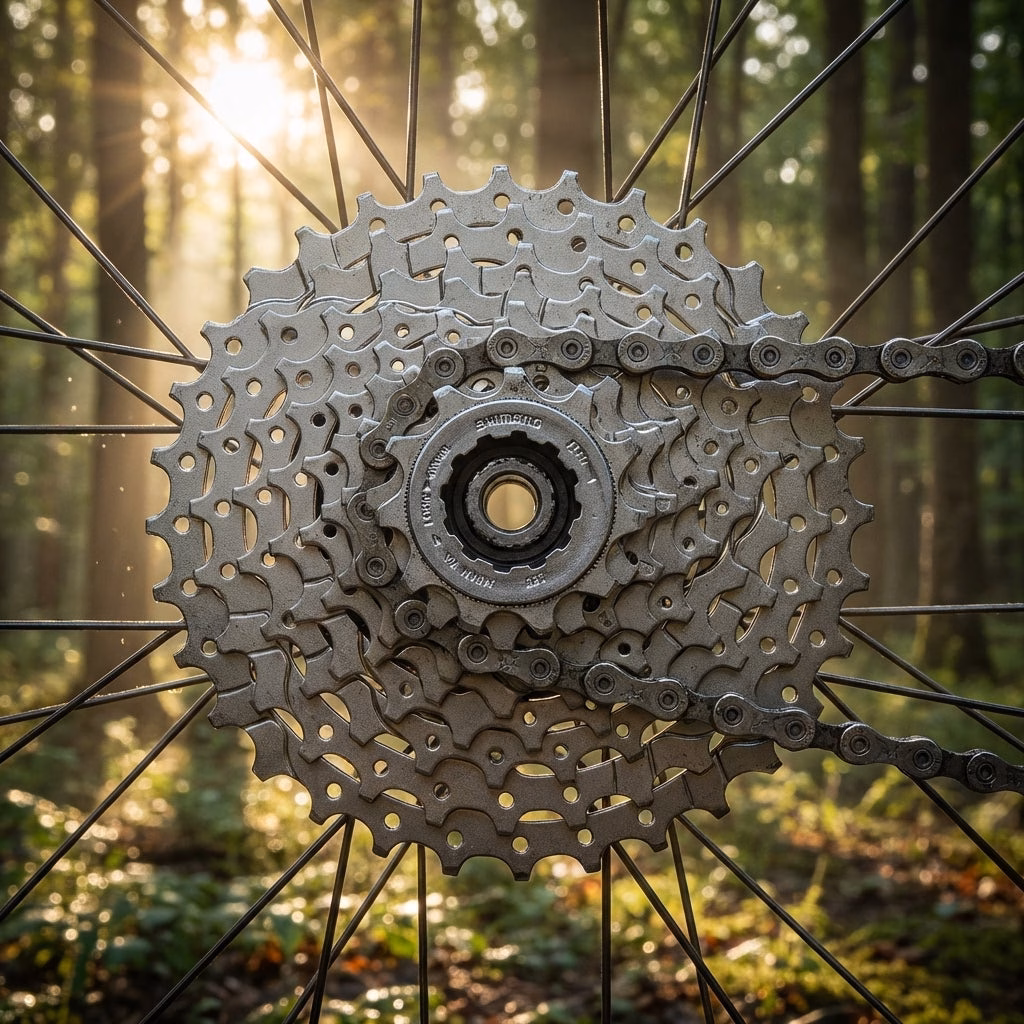 SHIMANO Kassette ALIVIO CS-HG400 9-fach 11-32Z Kassette - 9-fach Abstufung 11 bis 32 Zähne