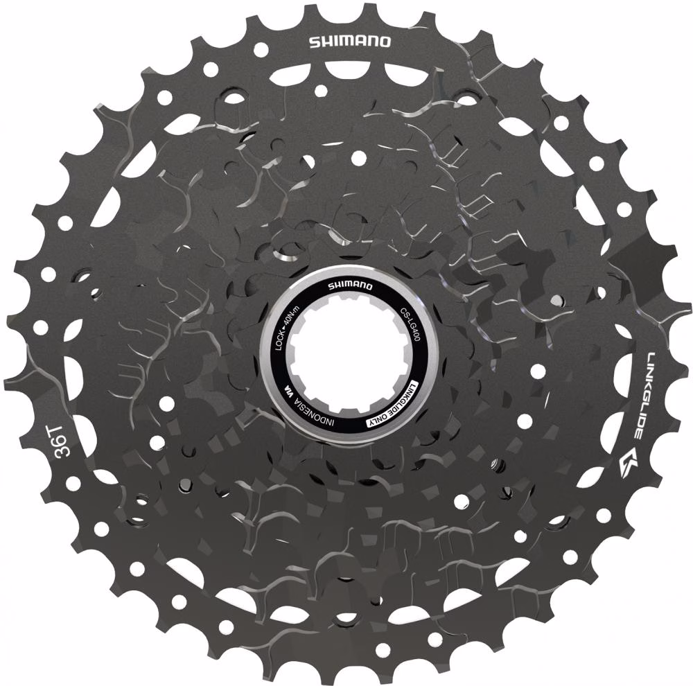 SHIMANO Kassette CUES LINKGLIDE CS-LG400 Kassette - 9-fach, 11-36